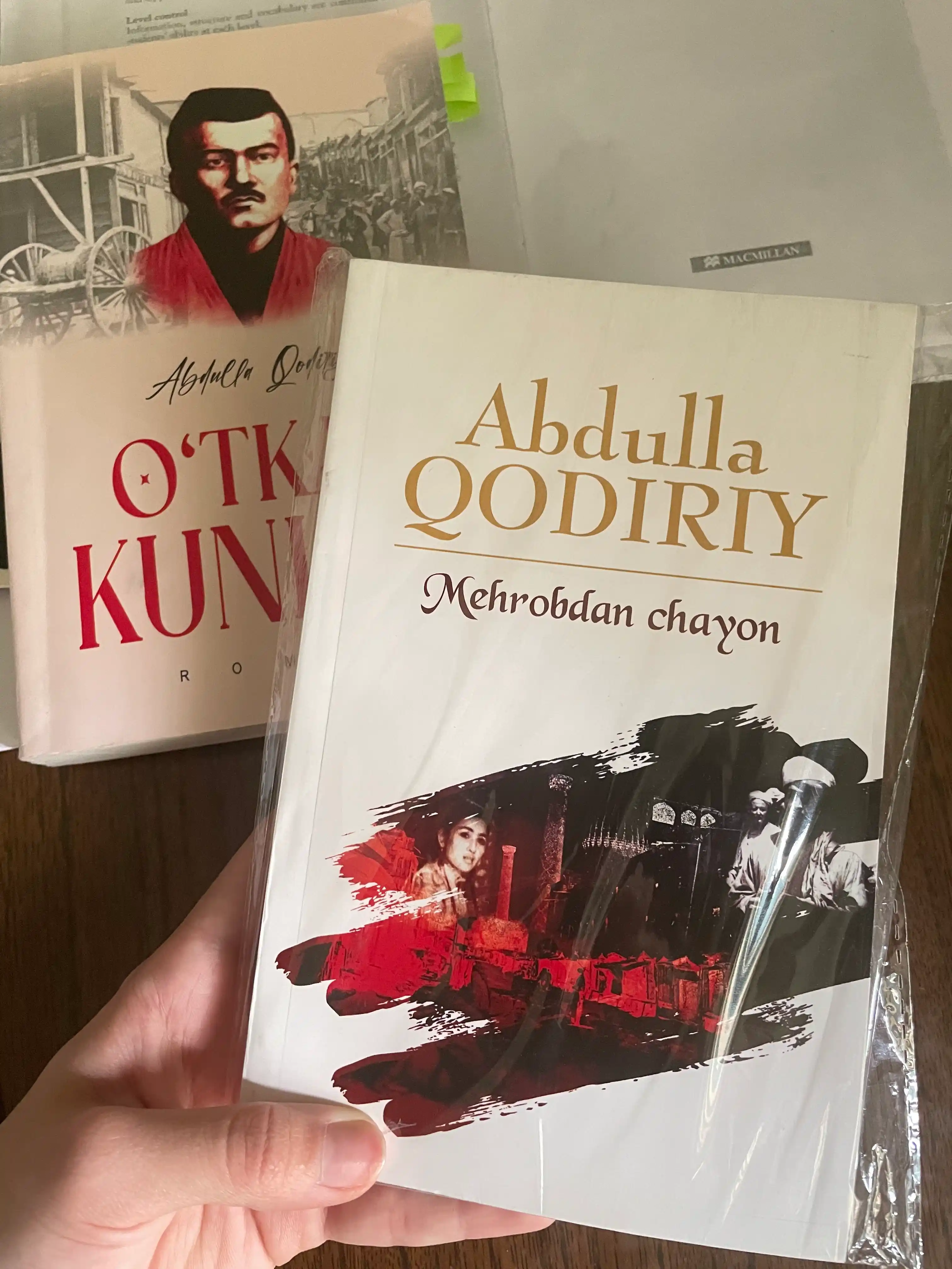 Откан кунлар, Мехробдан чаён, Абдулла Кодирий