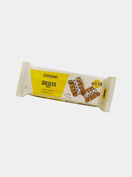 Pechenye, Shedevr white, vanil ta’mi bilan, 165 g - 