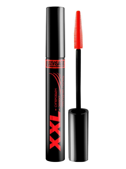 Тушь для ресниц XXL, эффект накладных ресниц, LUXVISAGE