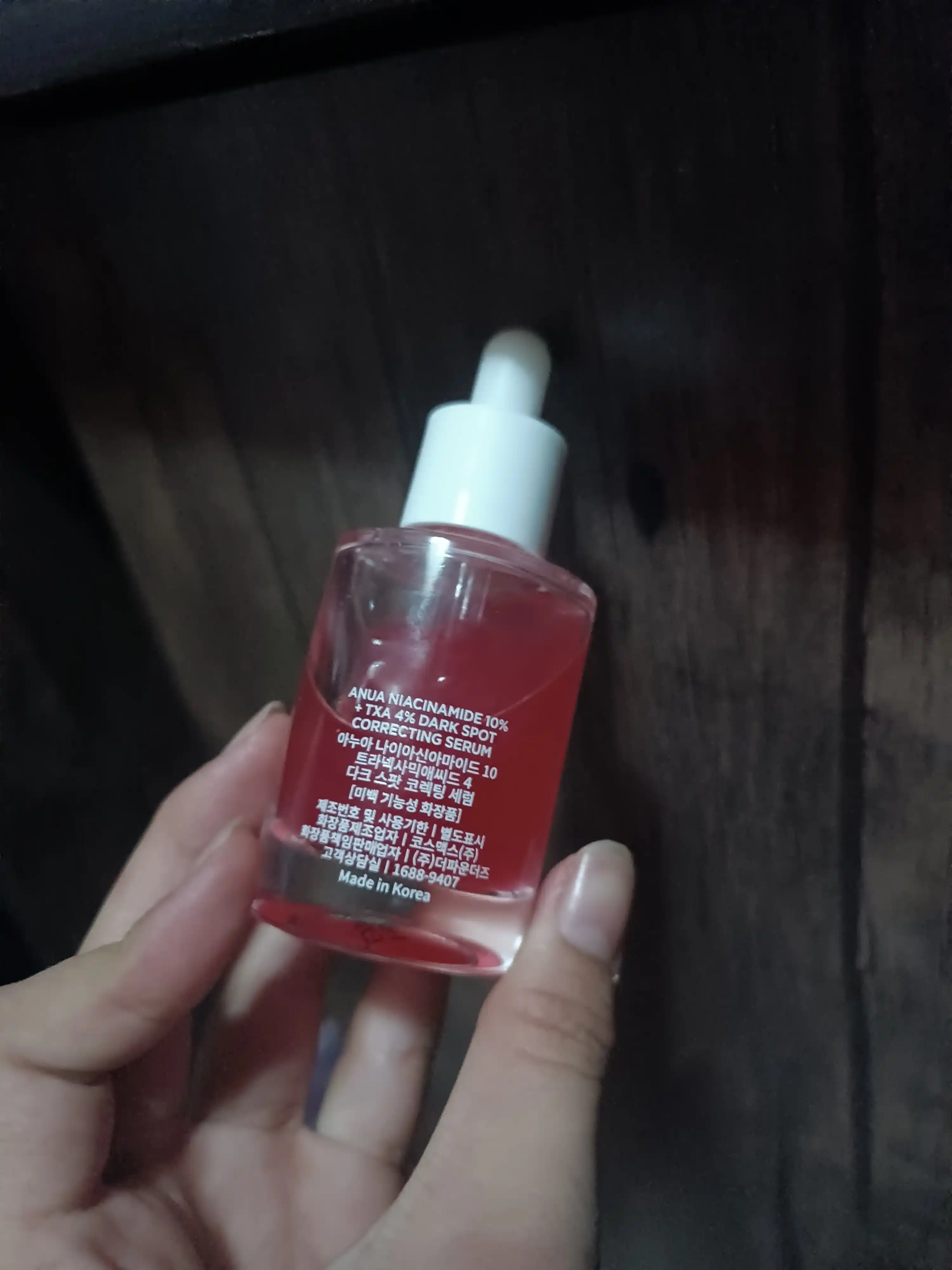 Niacinamide 10% + TXA 4% teng ohang uchun, qarishga qarshi zardob