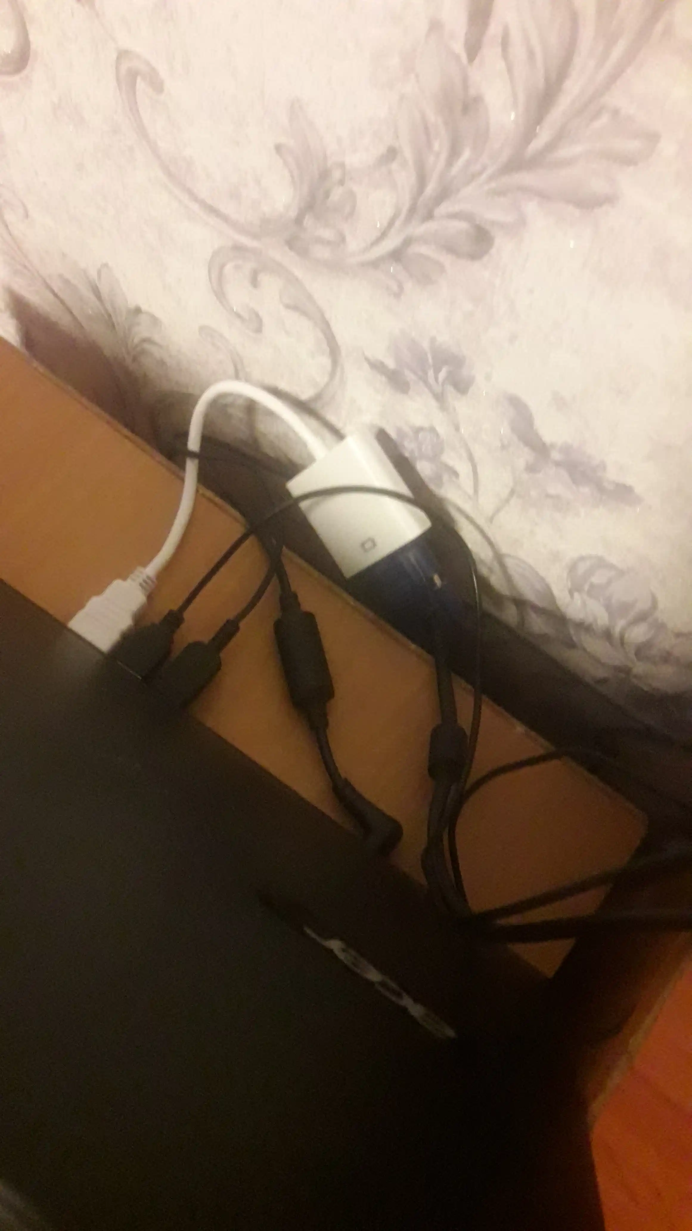 HDMI-VGA adapter audio kabel bilan, perexodnik monitor uchun