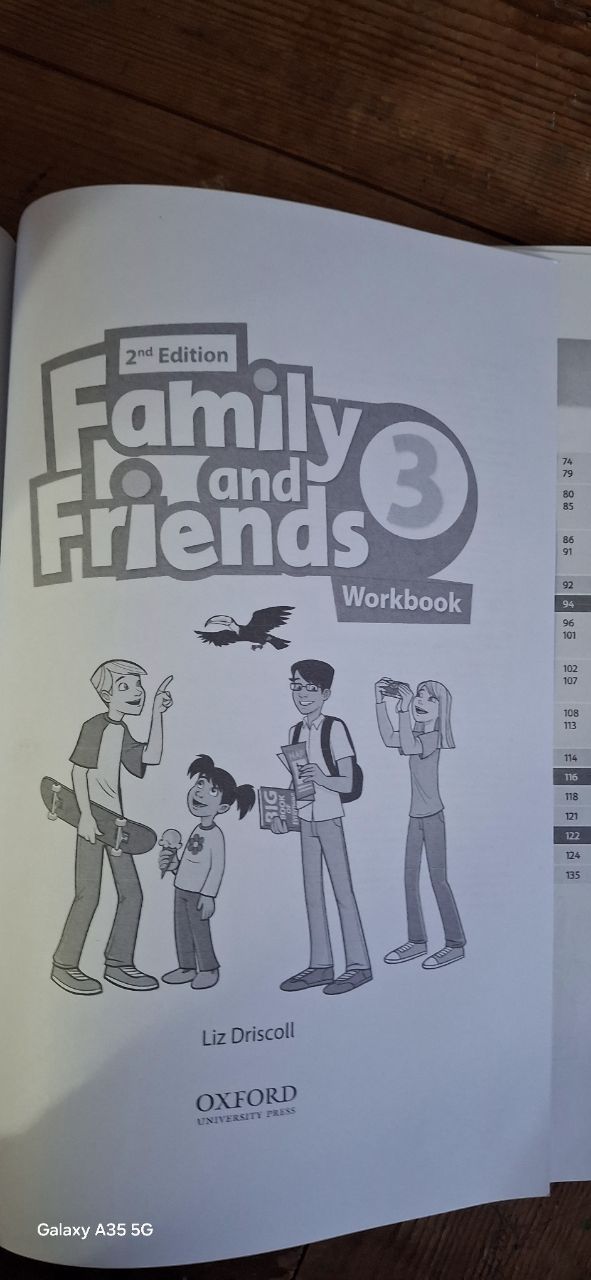 Family and Friends starter 1, 2, 3, 4, 5 части, формат A4