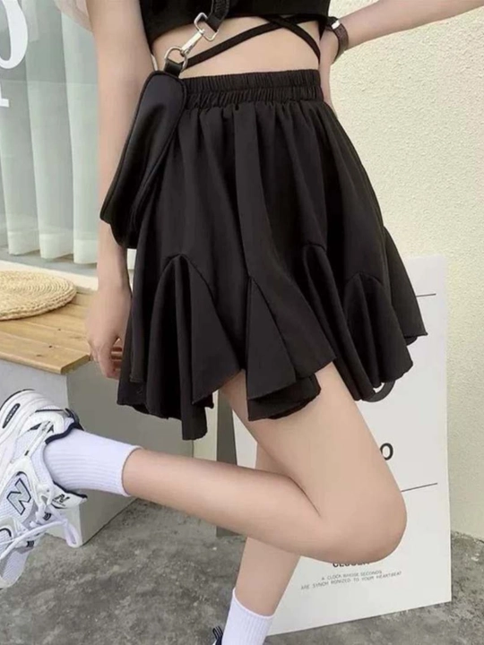 Qizlar va ayollar uchun yubka, maktab yubkasi, mini yubka ayollar uchun, qora yubka