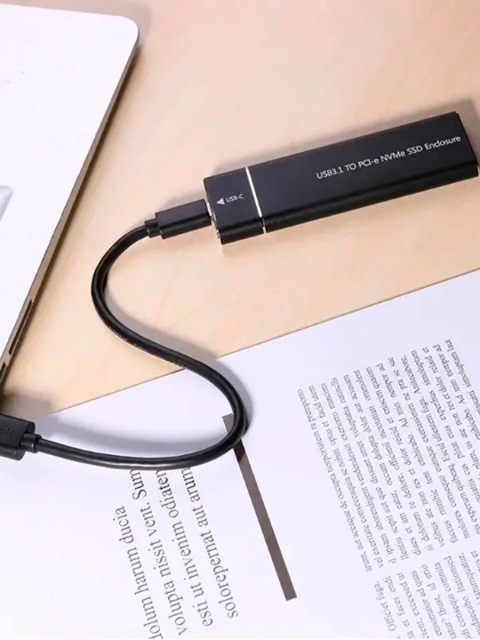 M. 2 NVMe USB 3.1 Type-C SSD disklari uchun tashqi korpus