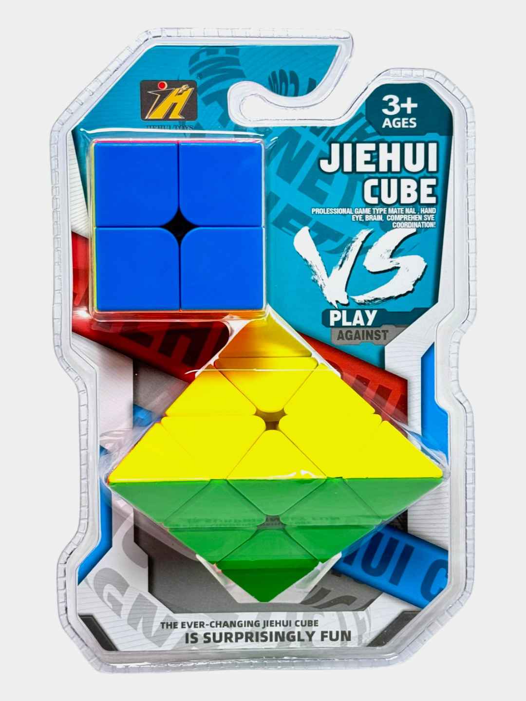 Raqamli piramida rubik 2x2 - bolalarga savodxonlik va o'yin, код. 25115 - 