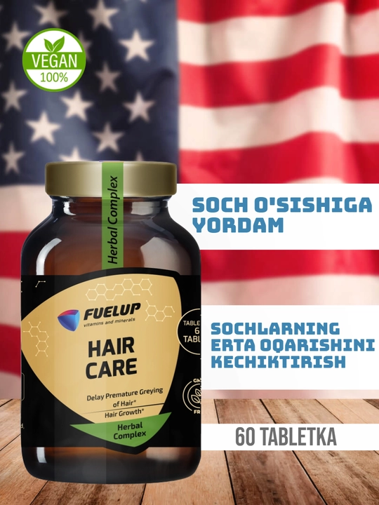SOCH PARVARISHI UCHUN vitaminlar FUELUP 60tabletka