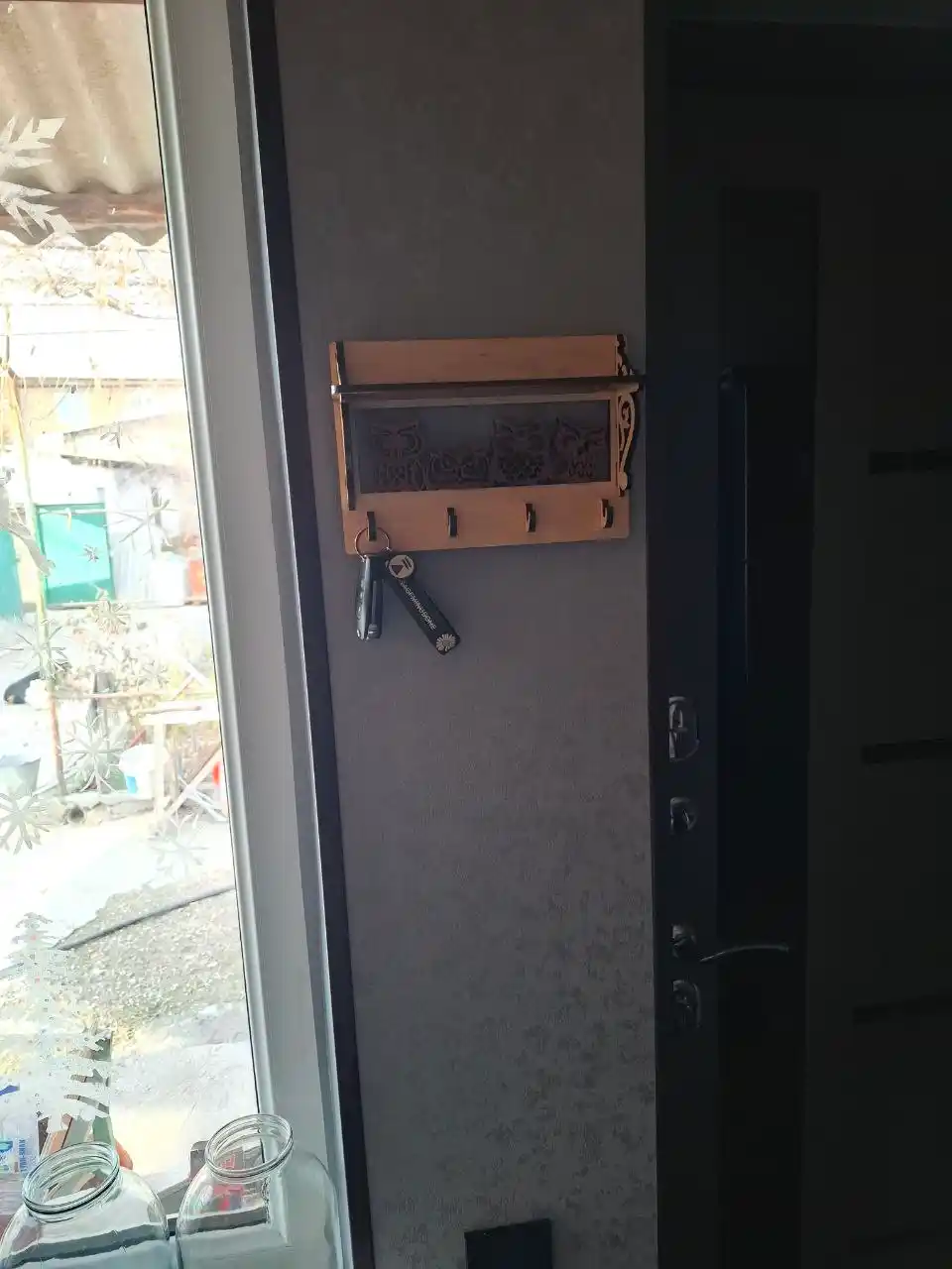 Tokchali kalit ushlagich "Boyqush", laklangan, 25 * 17, tokcha 6 sm