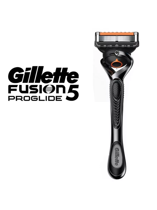 Бритва с триммером Gillette Fusion ProGlide, 5 лезвий с углеродным покрытием, +2 кассеты