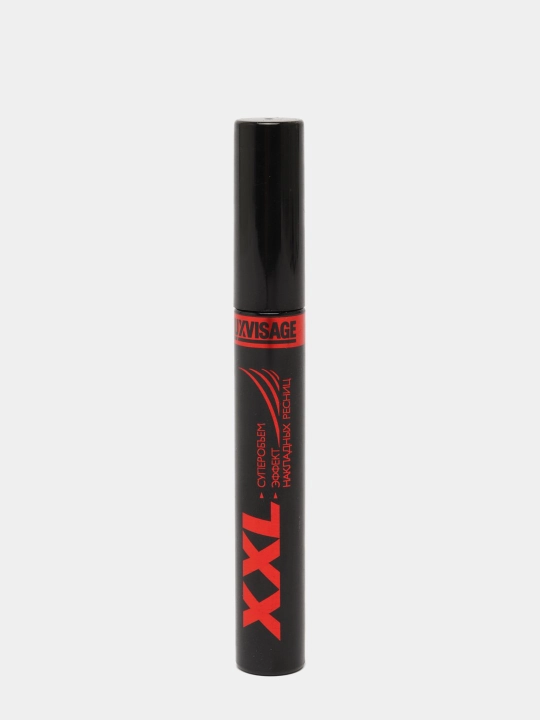 Тушь для ресниц XXL, эффект накладных ресниц, черная, 9 г - 