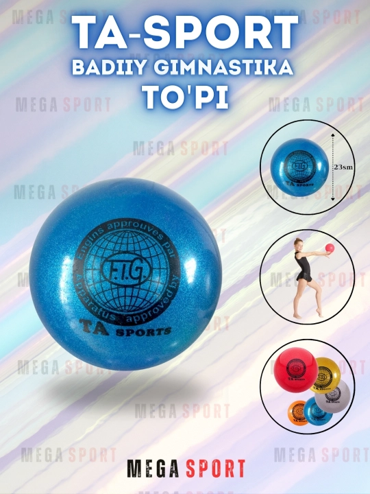 Мяч для художественной гимнастики TA-Sport - 