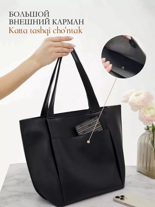 Ayollar sumkasi, sun’iy charm, shopper