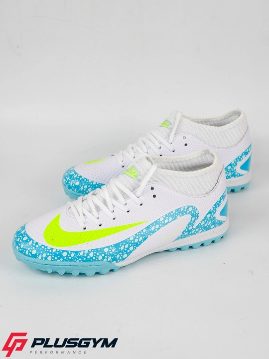 Футбольные бутсы Air Zoom, сороконожки, с манжетом и Полуманжеты, яркие цвета