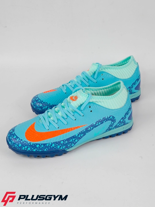 Футбольные бутсы Air Zoom, сороконожки, с манжетом и Полуманжеты, яркие цвета