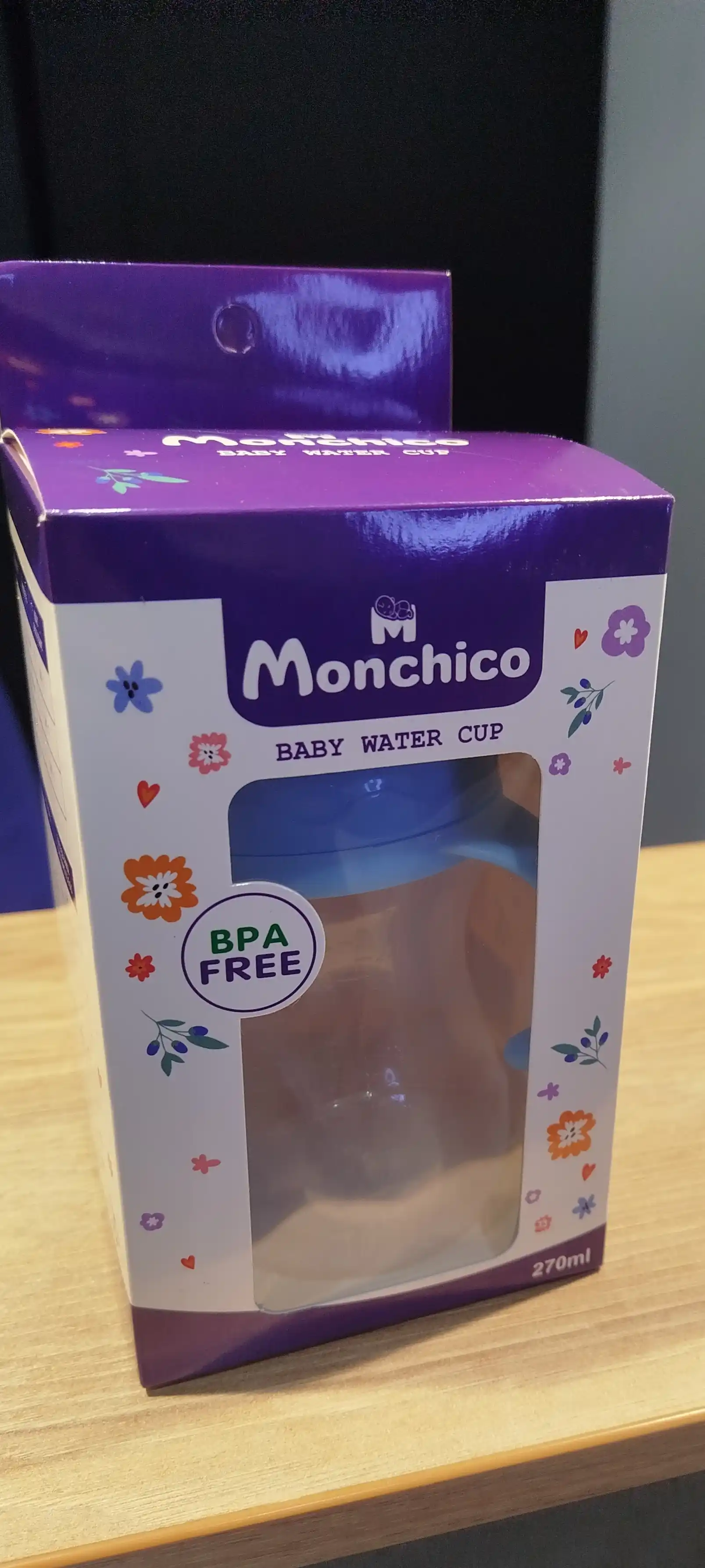 Monchico Naychali bolalar suv idishi, 270 ml