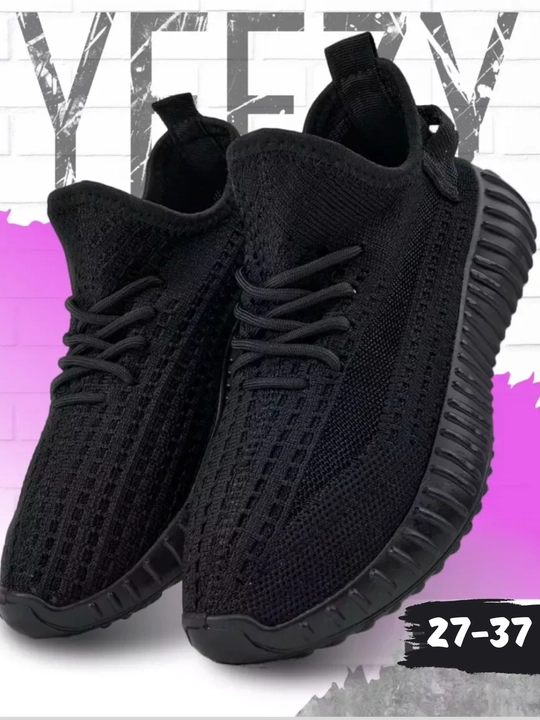 Qizlar va og'il bolalar uchun Yeezy krossovkalar, 27-37 - 