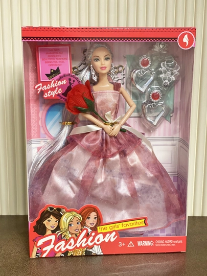 Куклы из серии "Fashion Style" с аксессуарами в наборе — MTUNI-TOY33-РОЗОВ