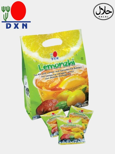 Чай с лимоном DXN Lemonzhi – натуральный травяной напиток — LOVEDXN-LIMONJI-1ПАЧКА