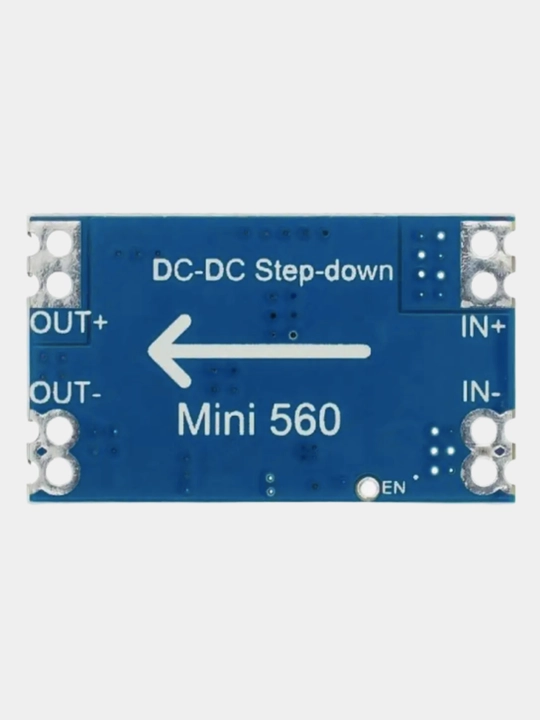 Mini560 DC-DC pasaytiruvchi stabilizator, 12–24V → 5V 4A