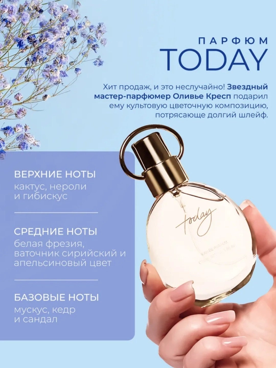 Parfyumlangan suv Today Uniflame, 50 ml