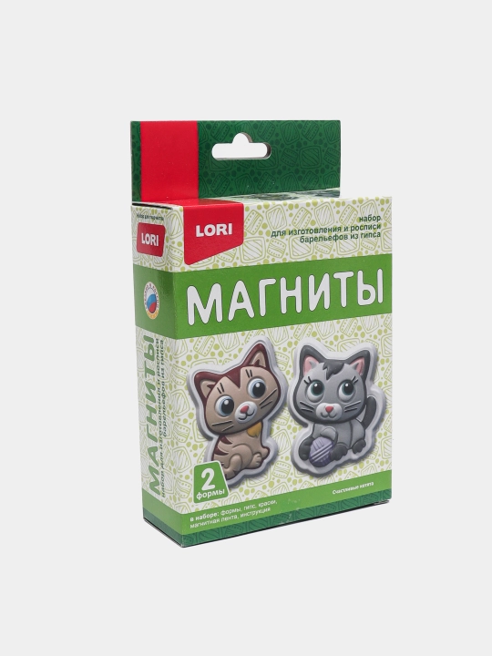 "Baxtli mushukchalar" gipsli magnitlariPz/G-017