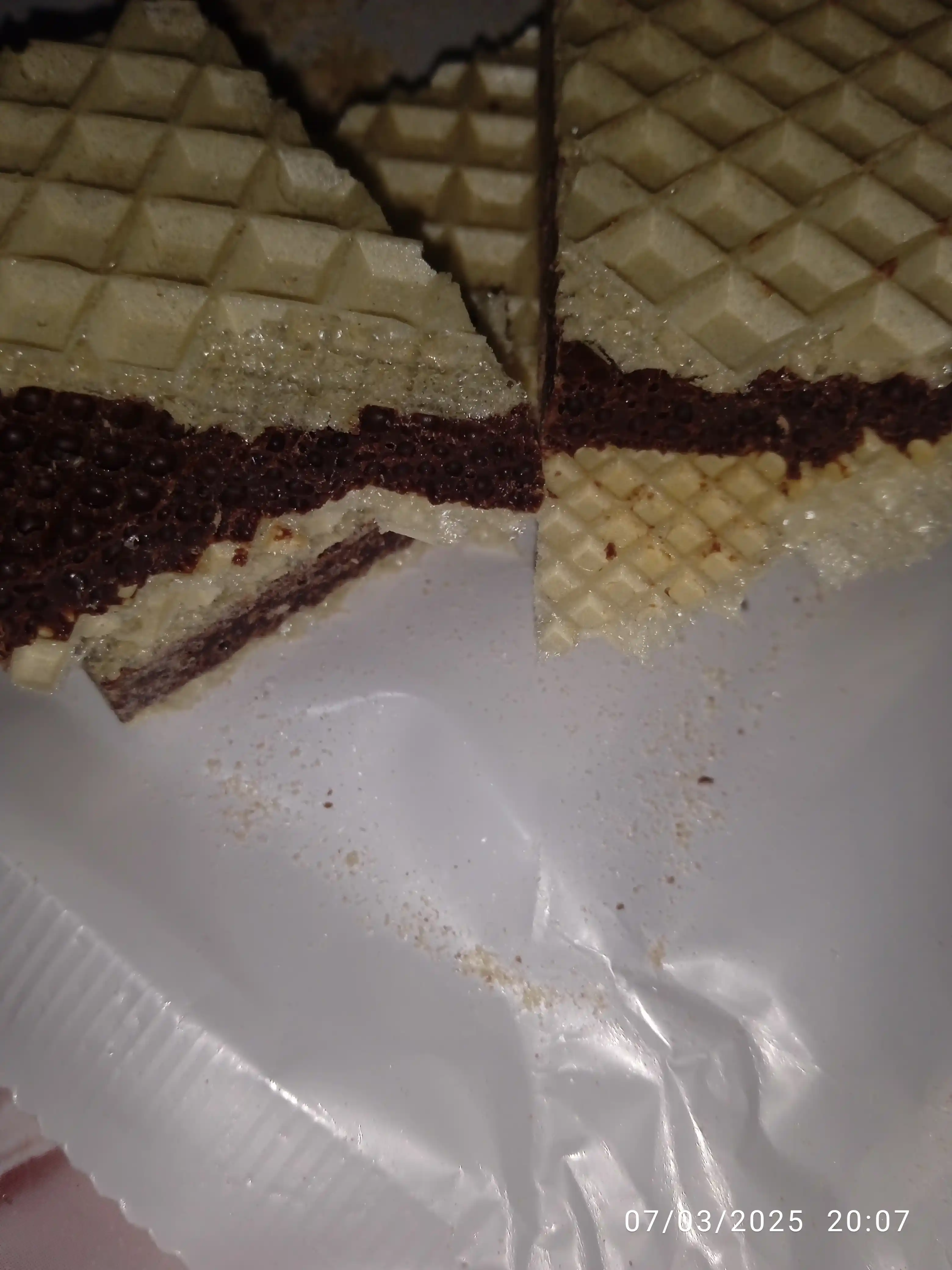 Vafli sendvich Yashkino, shokoladli to'ldiruvchi bilan, 180 g