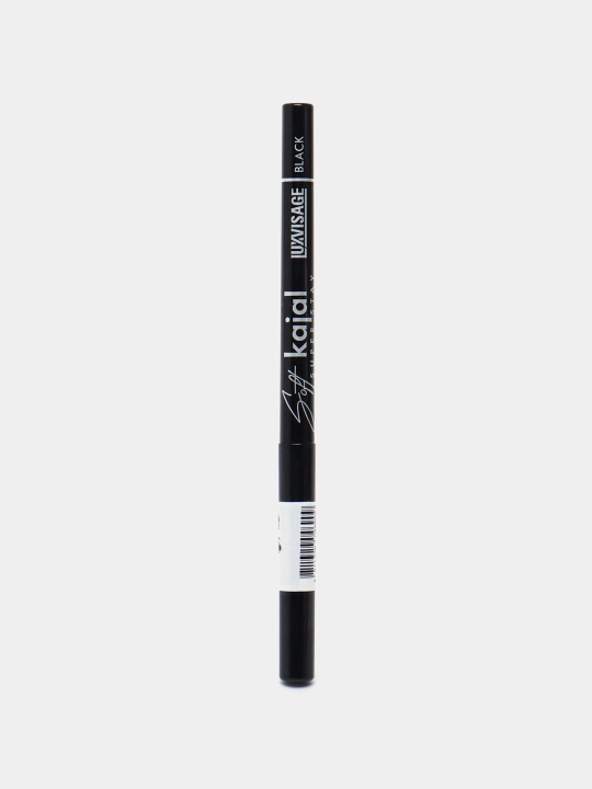 Карандаш-каял для глаз Soft kajal super stay, black, LUXVISAGE - 