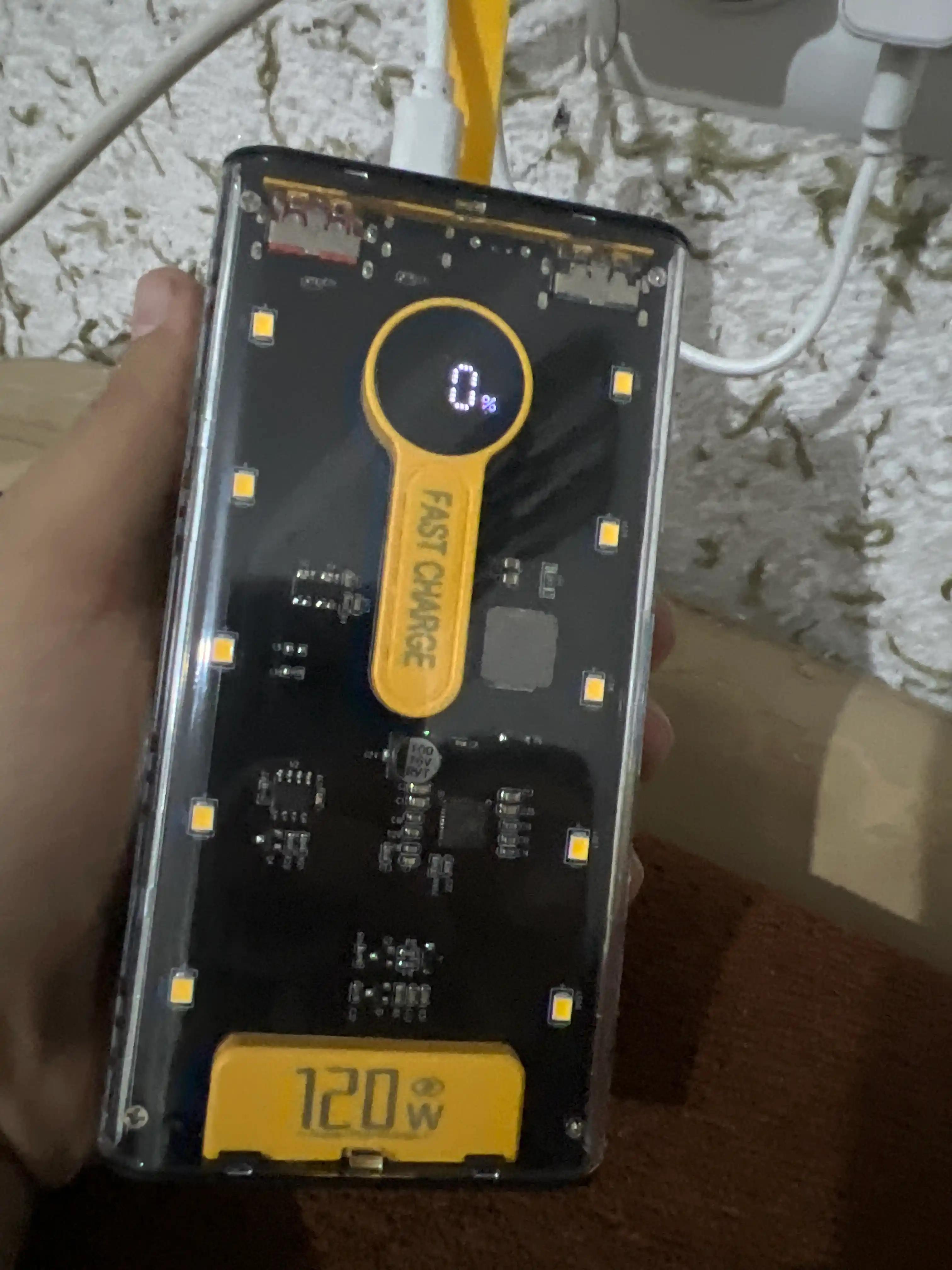 Poverbank 20000 mah, LED chiroqli, tashqi akkumulyator, portativ