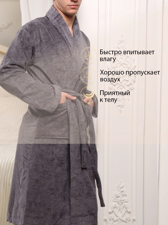 Махровый, банный халат, для мужчин и женщин, для дома, бани и гостиниц