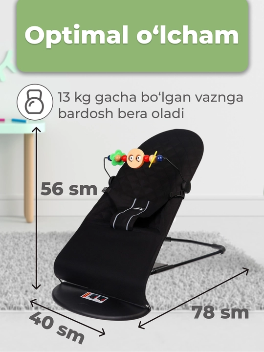 Bolalar arg‘imchog‘i, yangi tug‘ilgan chaqaloqlar uchun shezlong