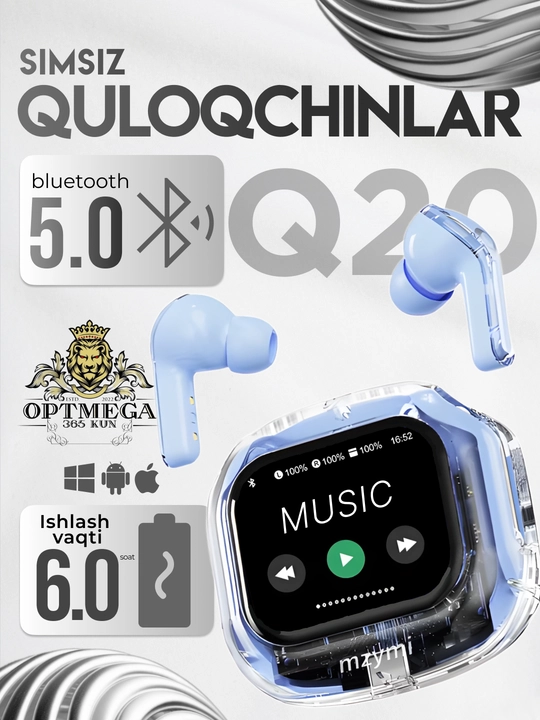 Simsiz Bluetooth quloqchinlari Pods Pro