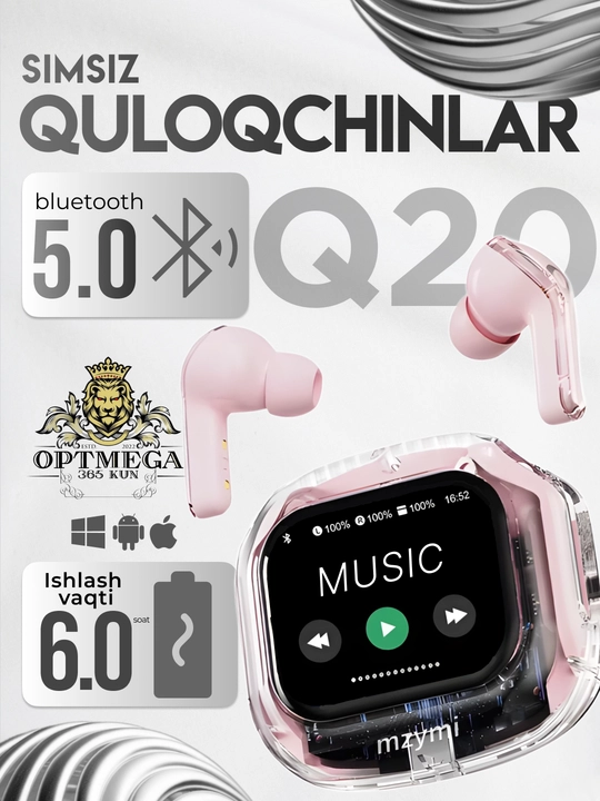 Simsiz Bluetooth quloqchinlari Pods Pro