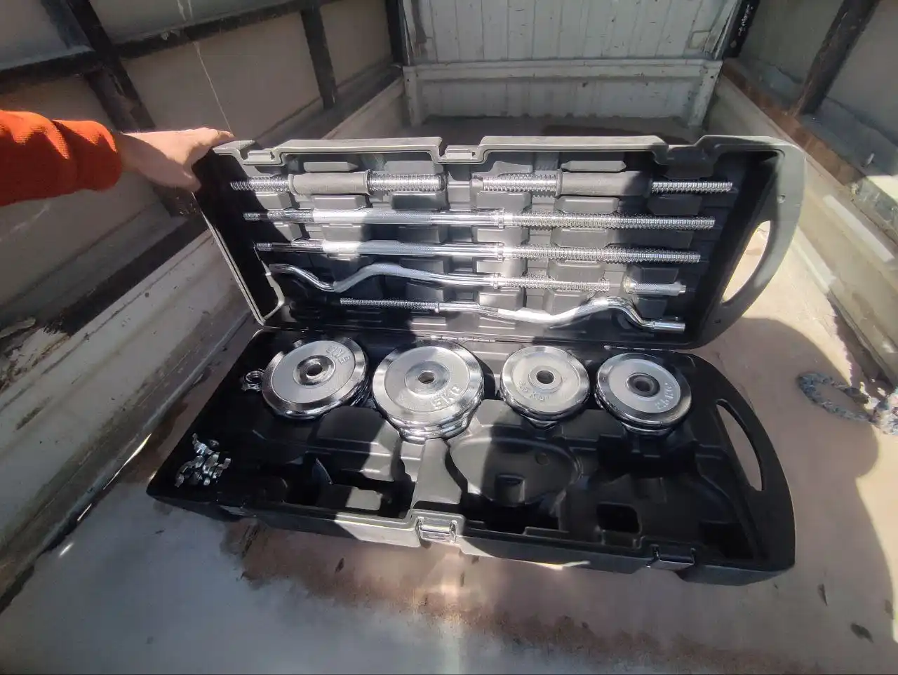 Gantellar va shtangalar to‘plami 6 tasi 1 da, YORK SP-Sport, 55 kg gacha