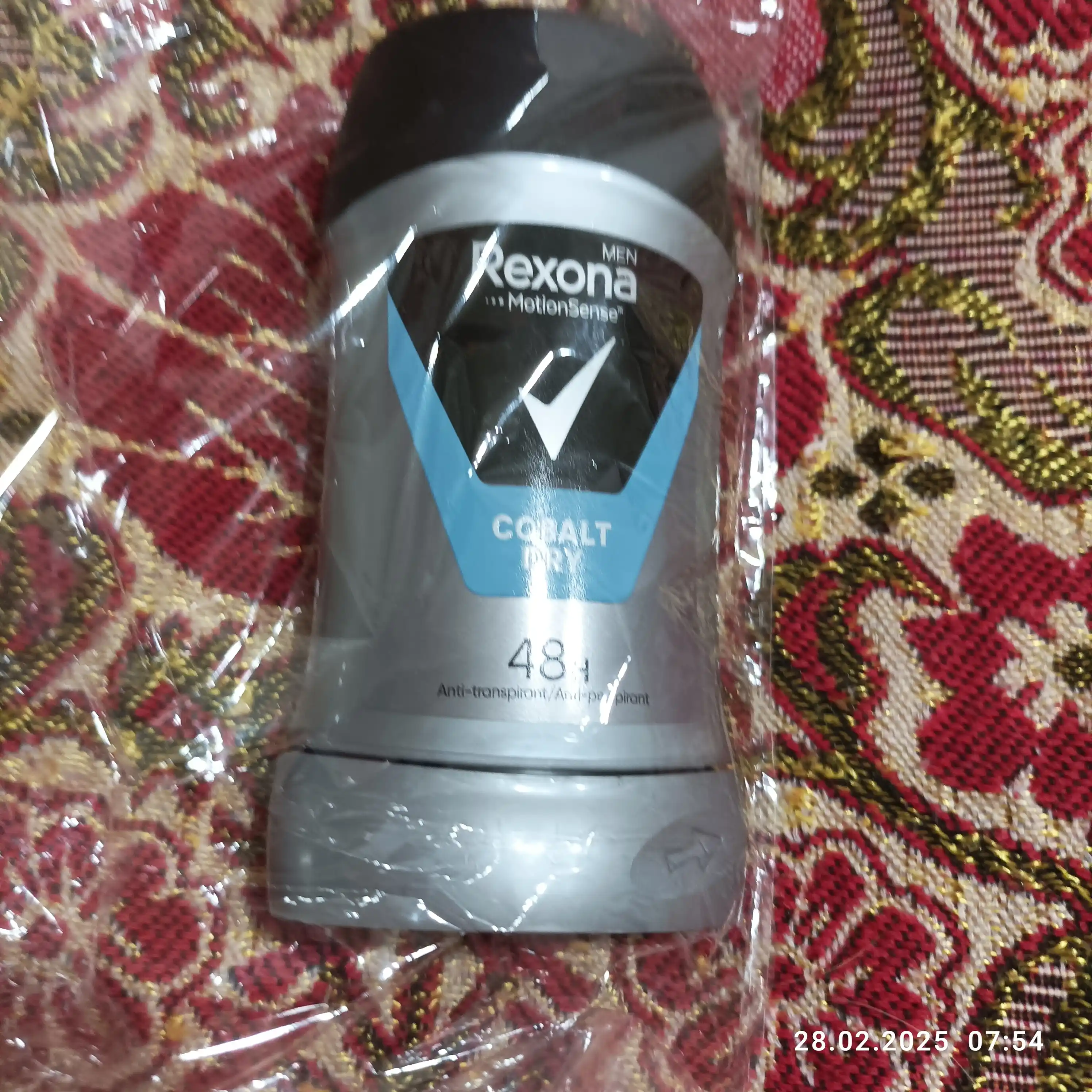 Erkaklar uchun Rexona dezodorant stik 2 turda, 50 ml