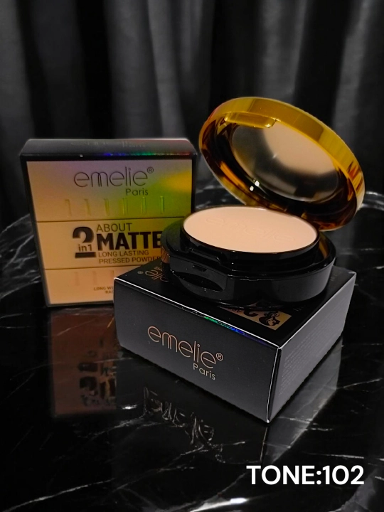 Emelie matlovchi upa, 01 va 02, 2 tasi 1 da, 24 soat mat tekislaydi, SPF 15 - 
