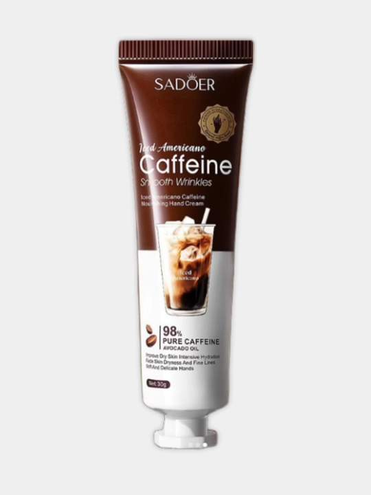 Крем для рук Caffeine, увлажняет, питает, восстанавливает кожу, 30 г