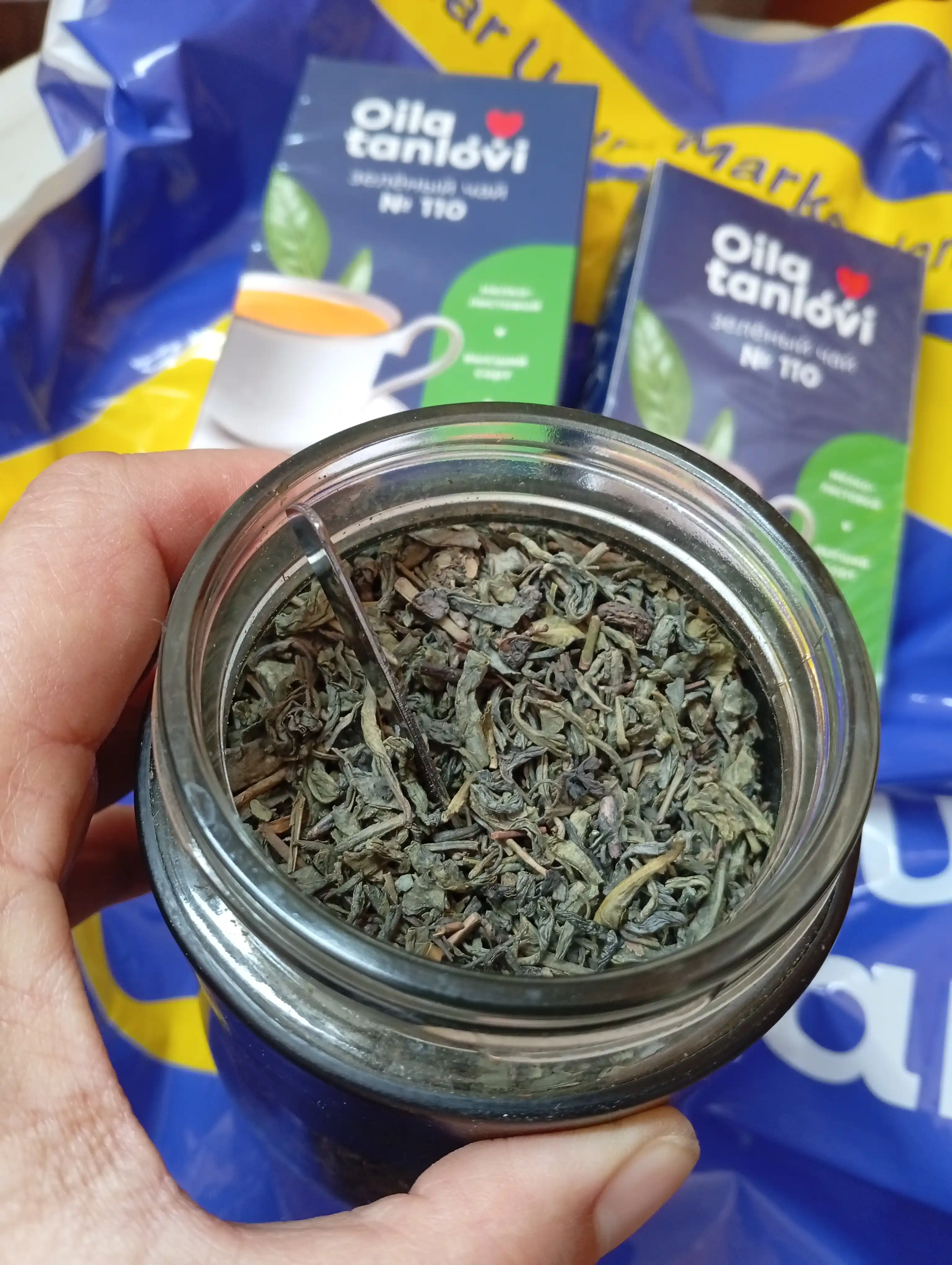 Ko'k choy Oila tanlovi №110, 80 g