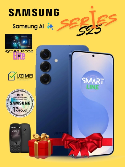 Смартфон Samsung Galaxy s25 5G,12/256ГБ/128ГБ,50МП,120Гц,NFC, Гарантия 1 год
