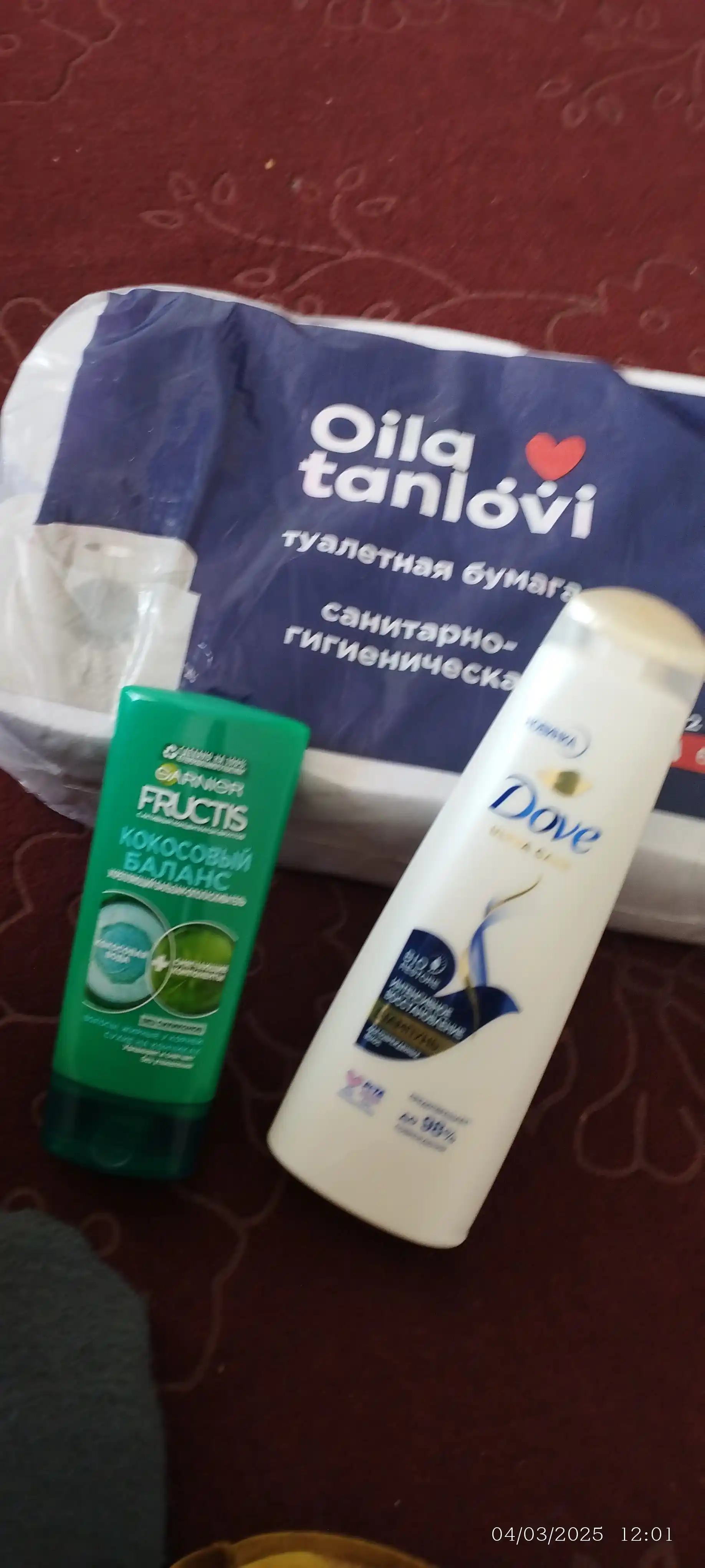 Sochlar uchun balzam Garnier Fructis Kokos balansi, 200 ml