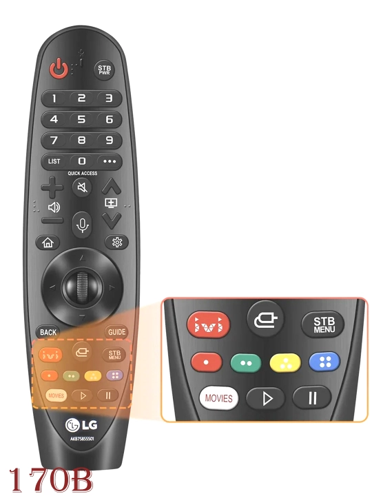 Пульт для LG Smart TV нет голосового управления