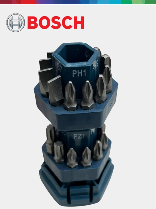 Universal Bosch Pro, 25 dona, bitlar to'plami barcha vintlar uchun