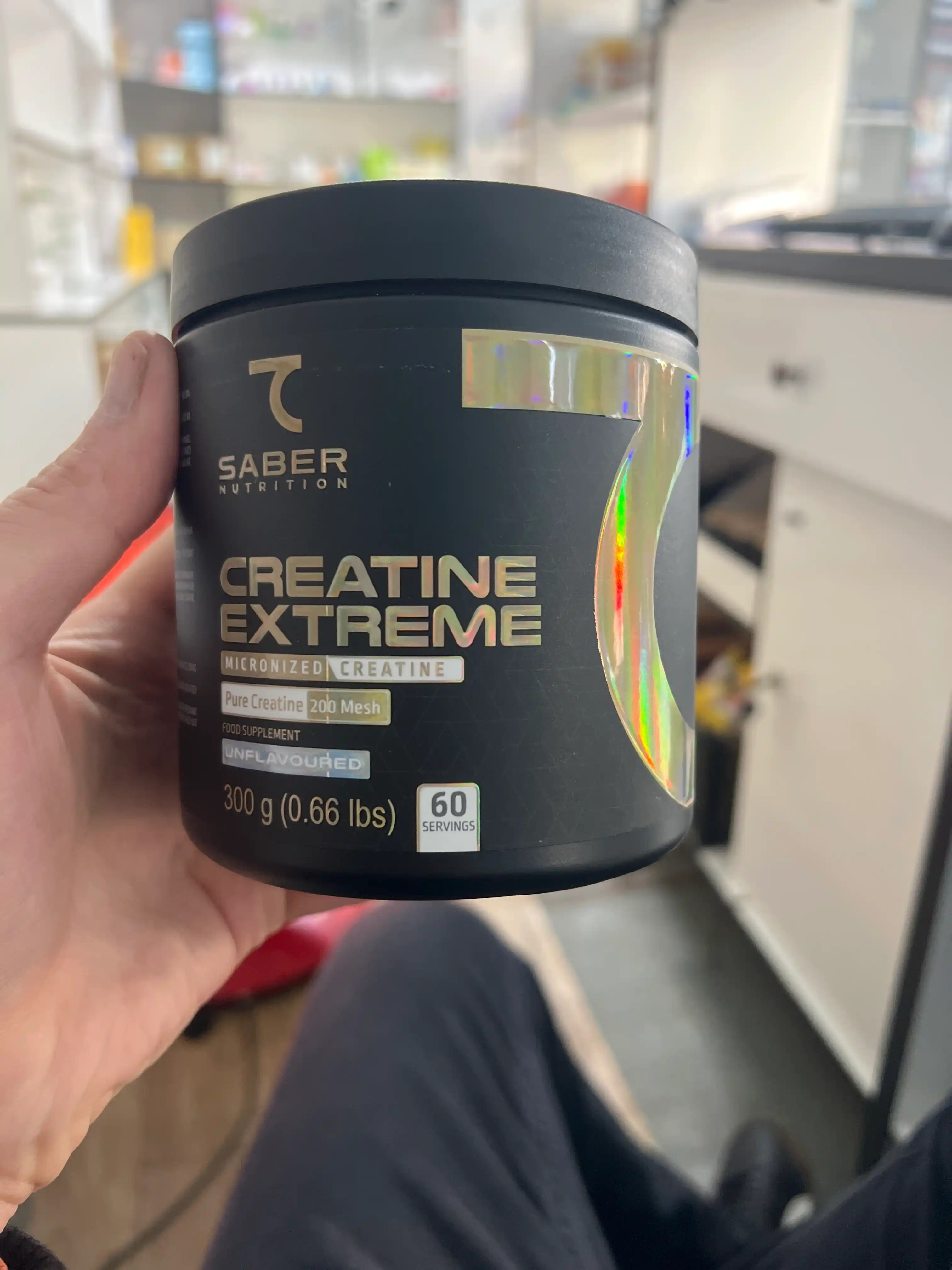 Kreatin monohidrat "7SABER CREATINE CREA GOLD", 300 g, 60 porsiya