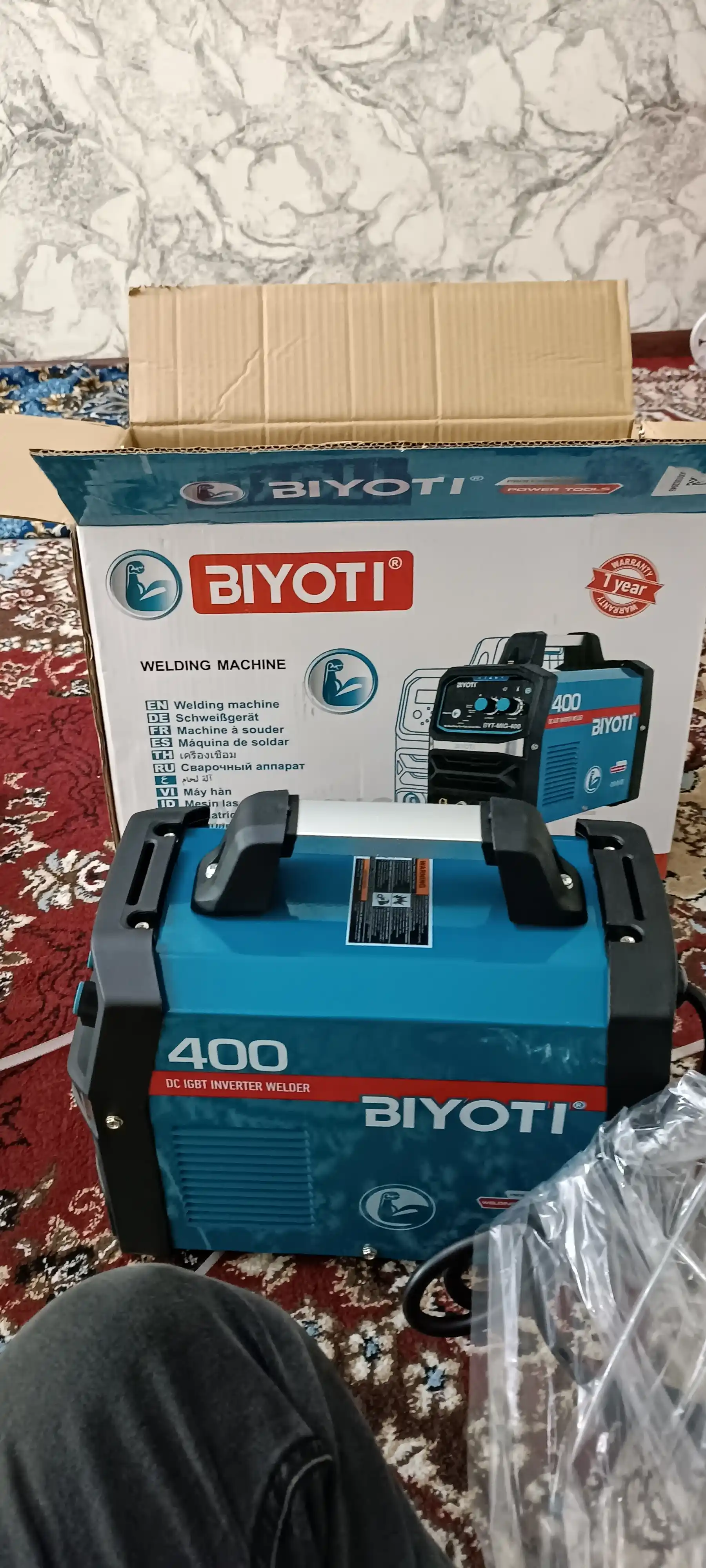 Payvadlash apparati Biyoti BYT-MIG-400, ART 160009