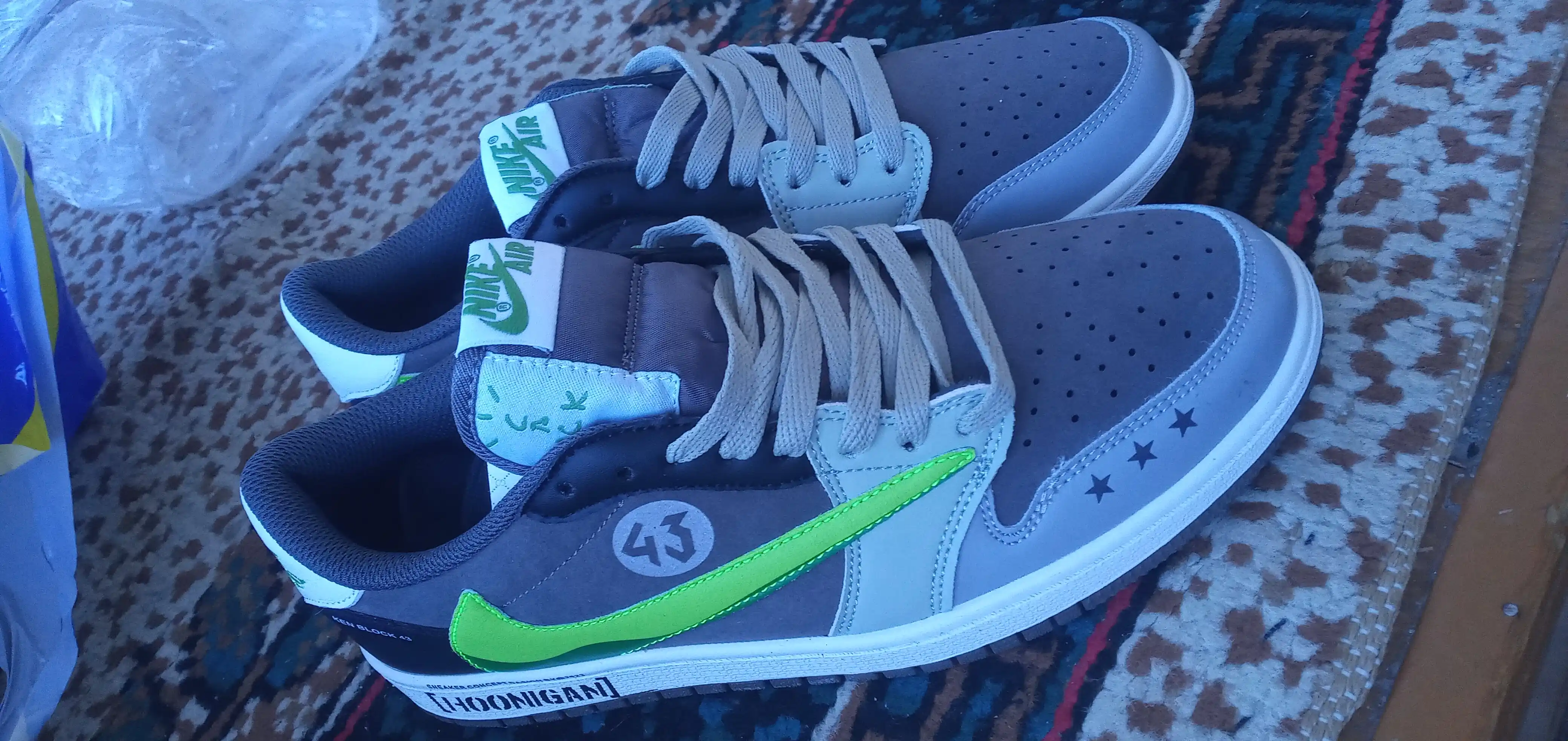 Erkaklar, ayollar va o‘smirlar uchun Nike SB DUNK LOW, AIR JORDAN 1 LOW, 40 - 47 krossovkalari