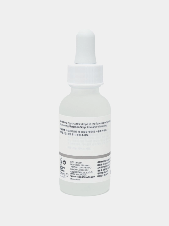 The Ordinary Niatsinamid va sink bilan yuz zardobi Niacinamide 10% + Zinc 1%, 30 ml