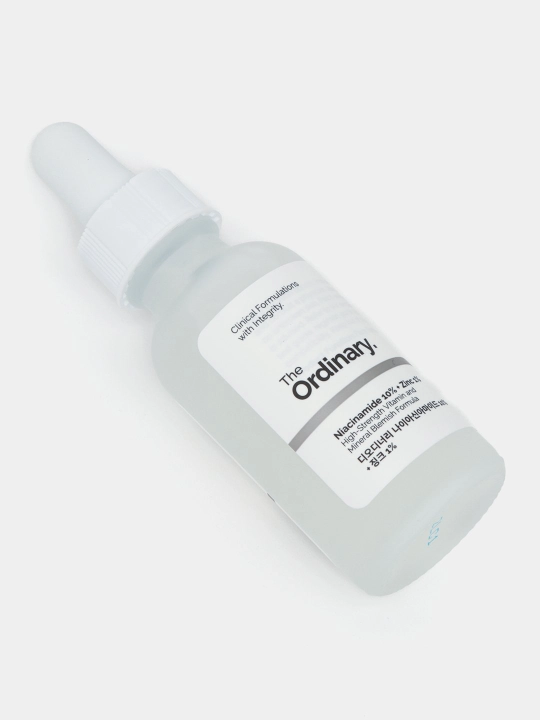The Ordinary Niatsinamid va sink bilan yuz zardobi Niacinamide 10% + Zinc 1%, 30 ml