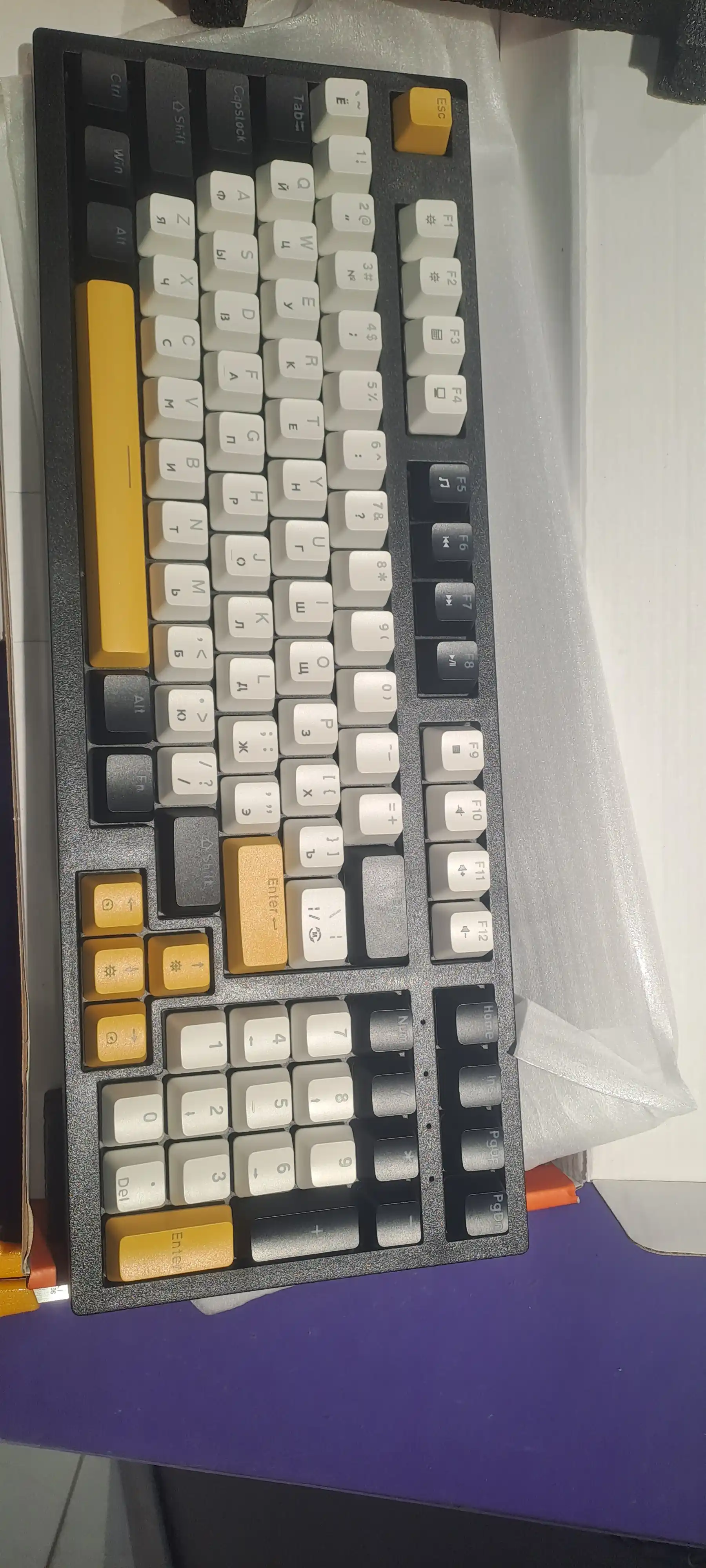 Игровая клавиатура TF330 с RGB-подсветкой, для игр и офиса