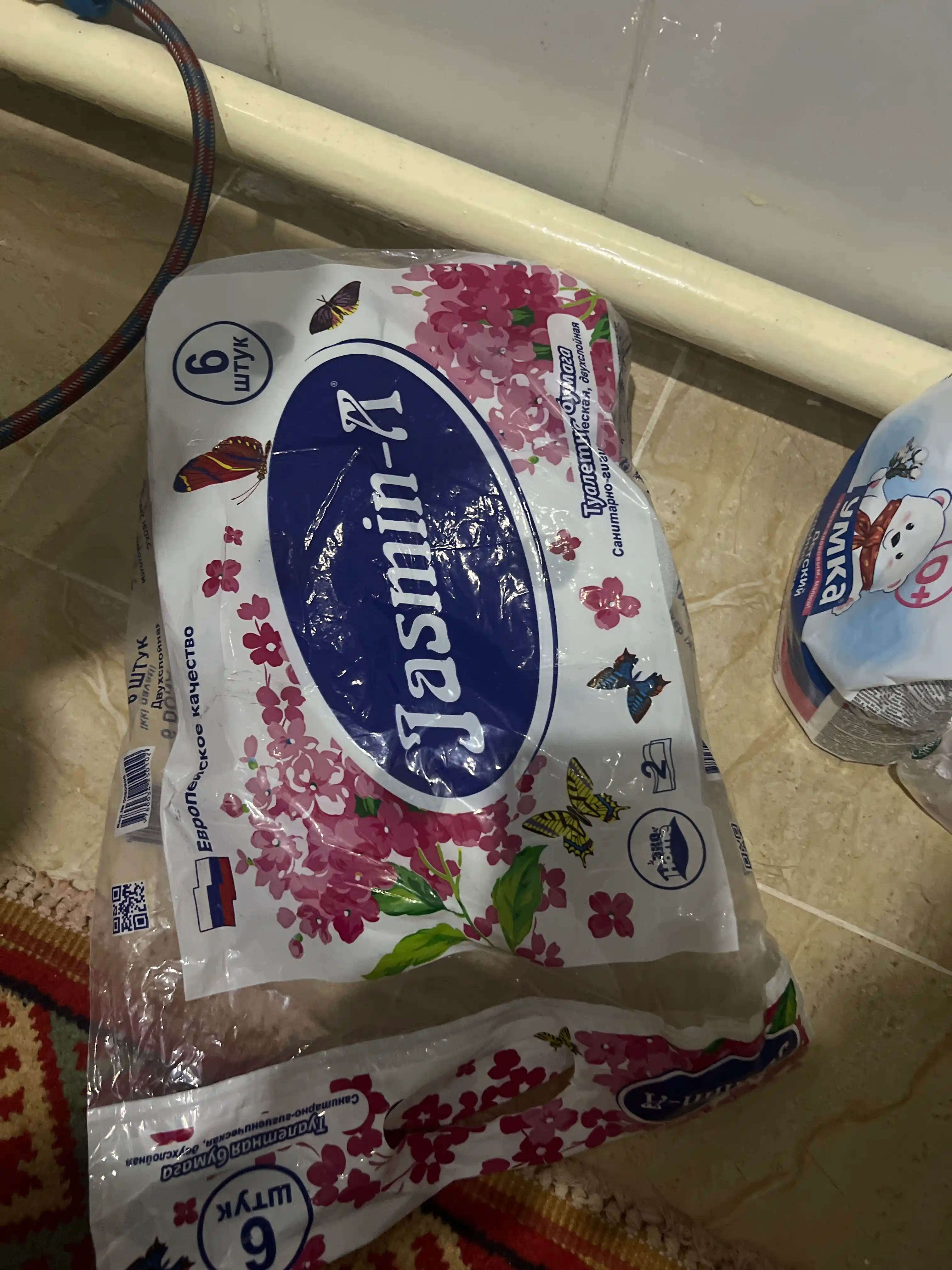 Туалетная бумага Jasmin-A, 6 шт