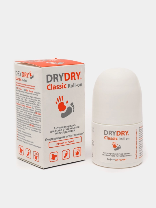 Ter va hidga qarshi antiperspirant Dry Dry Classic Roll-on, 35 ml