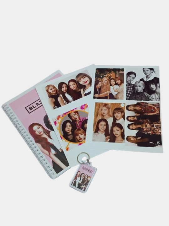 Блокнот Black Pink, BTS, наклейка