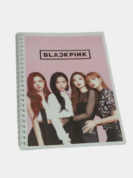 Блокнот Black Pink, BTS, наклейка